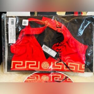 NWT Versace Bikini Top Bra Size 3 Medium